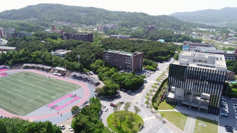 Chungwoon Universityのキャンパス