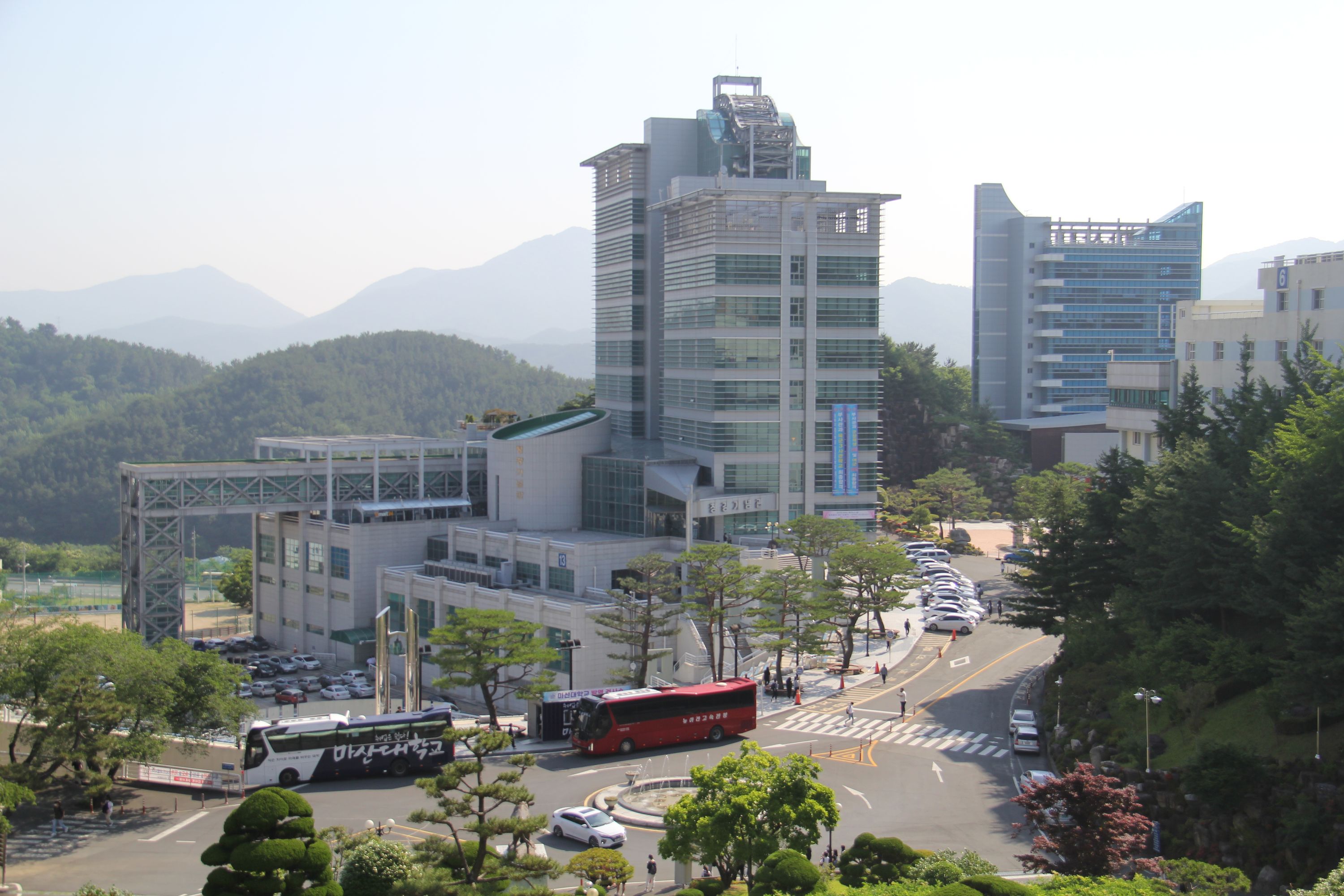 Masan Universityのキャンパス