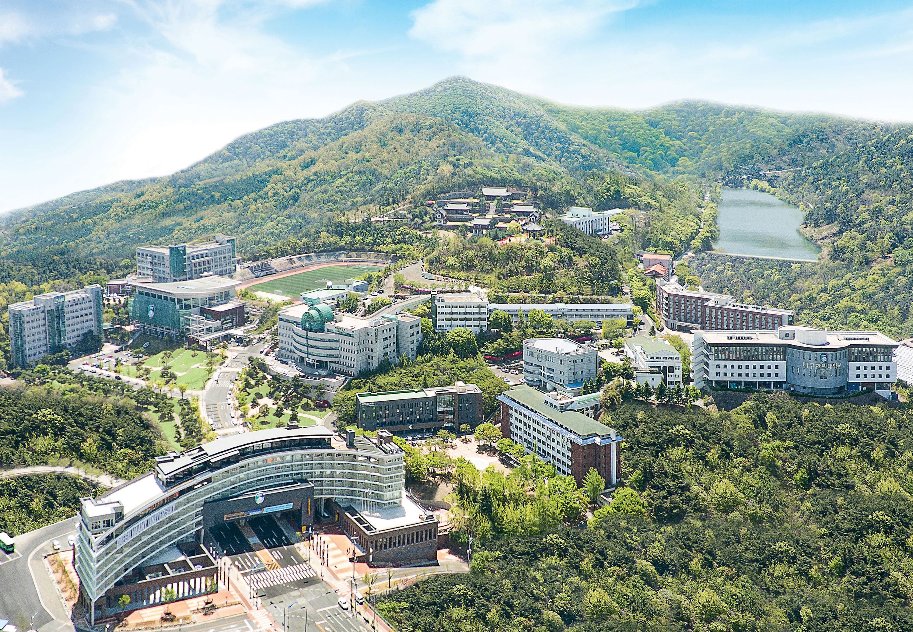 Daegu Haany Universityのキャンパス