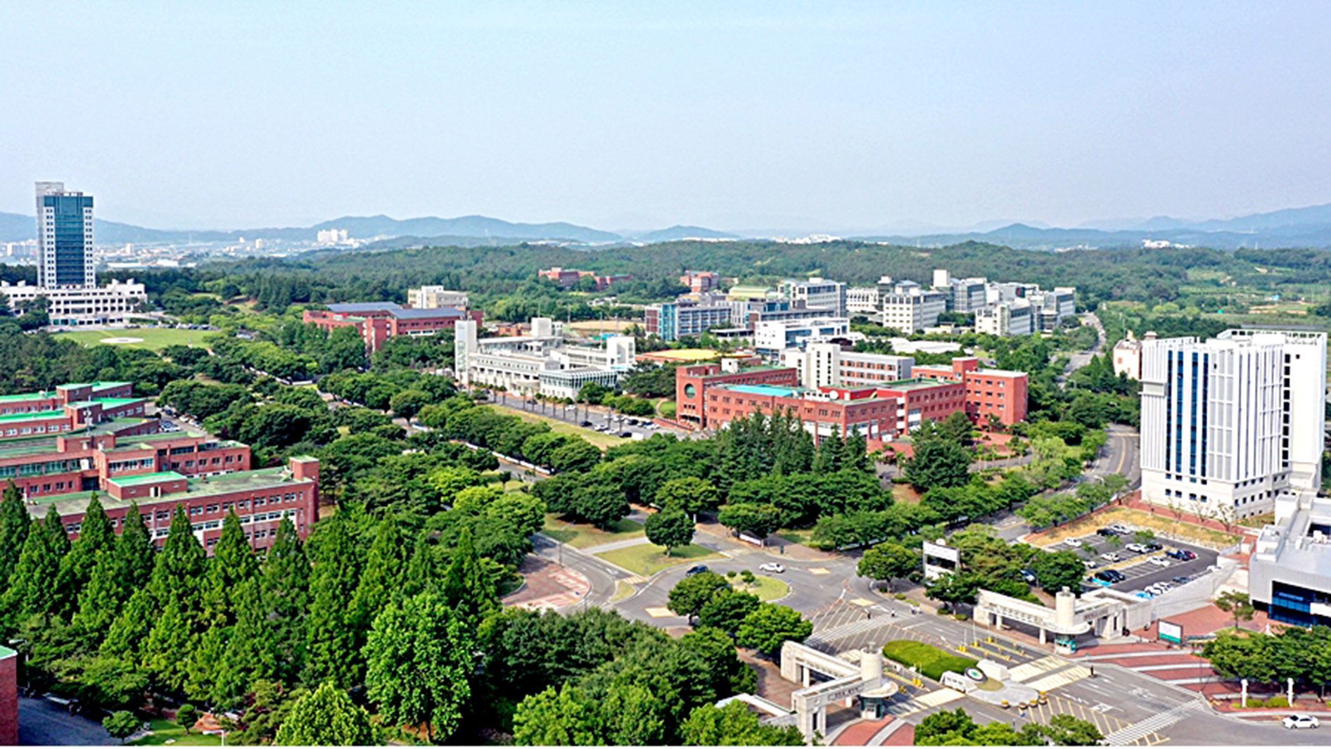 Daegu Universityのキャンパス