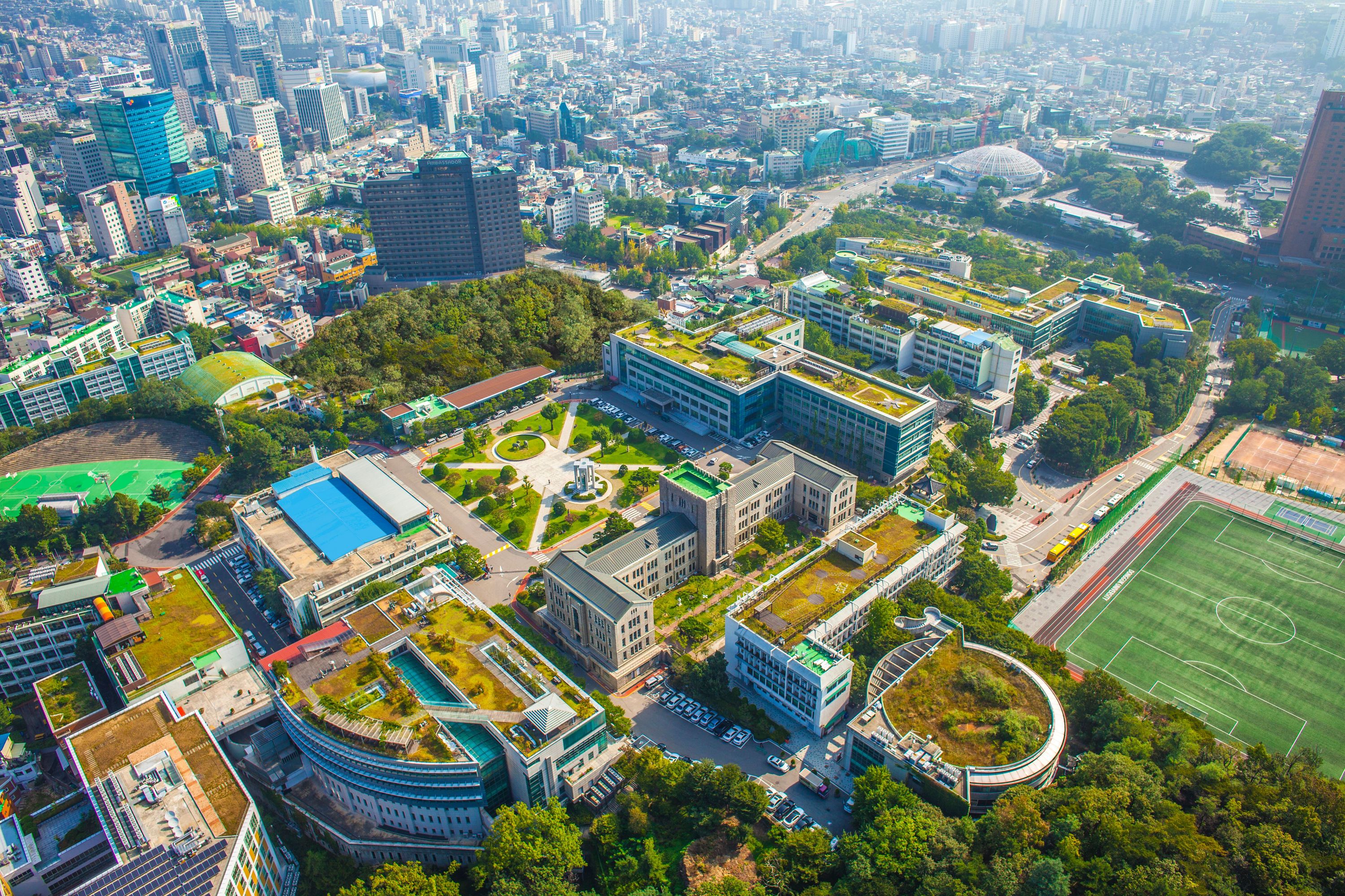 Кампус Dongguk University