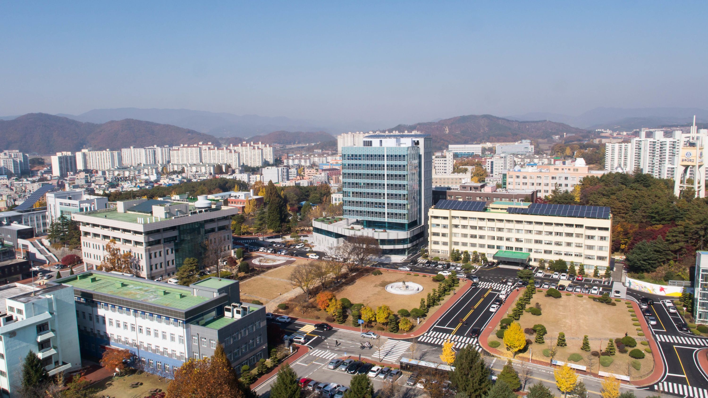 Kongju National Universityのキャンパス