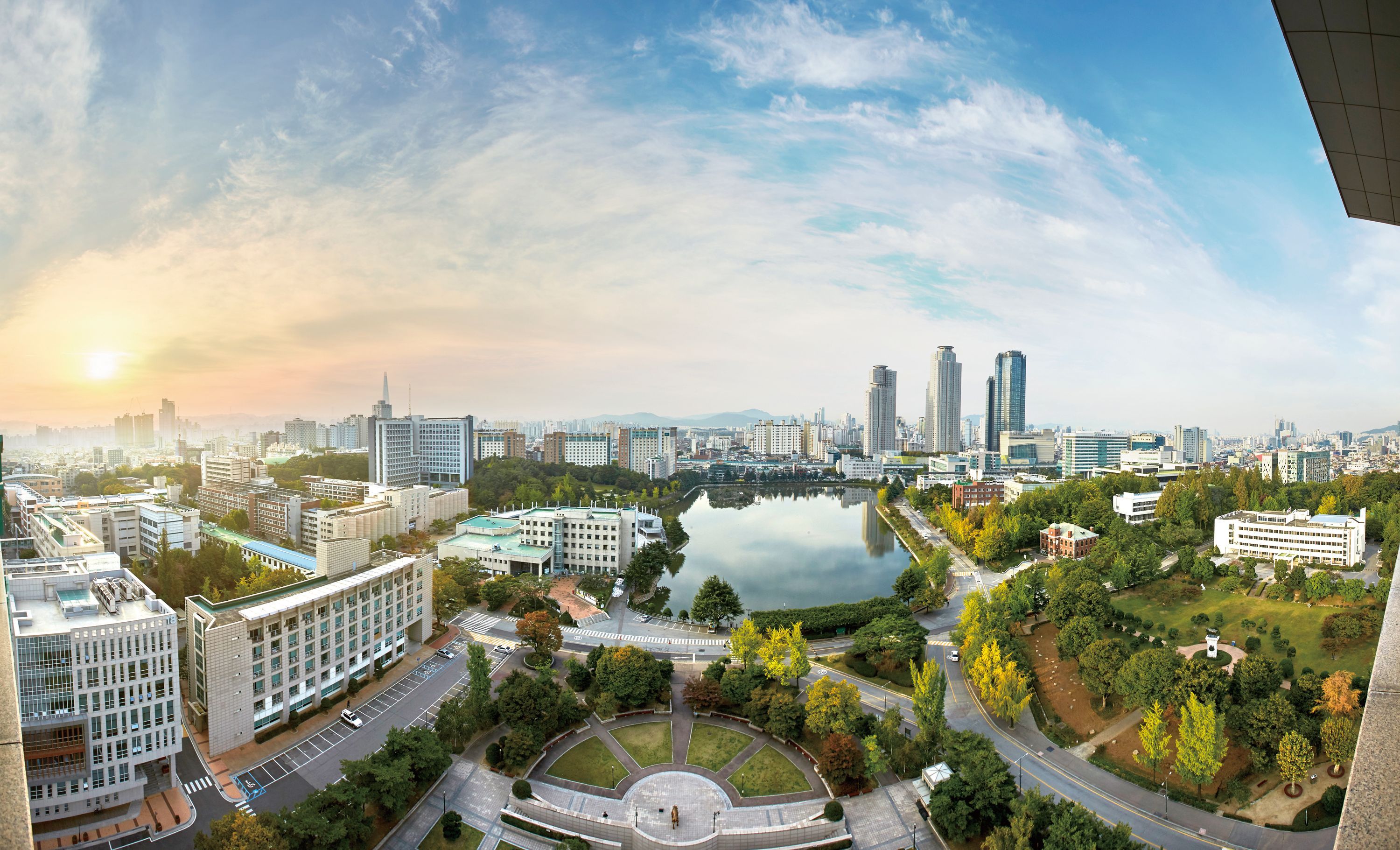 Konkuk Universityのキャンパス