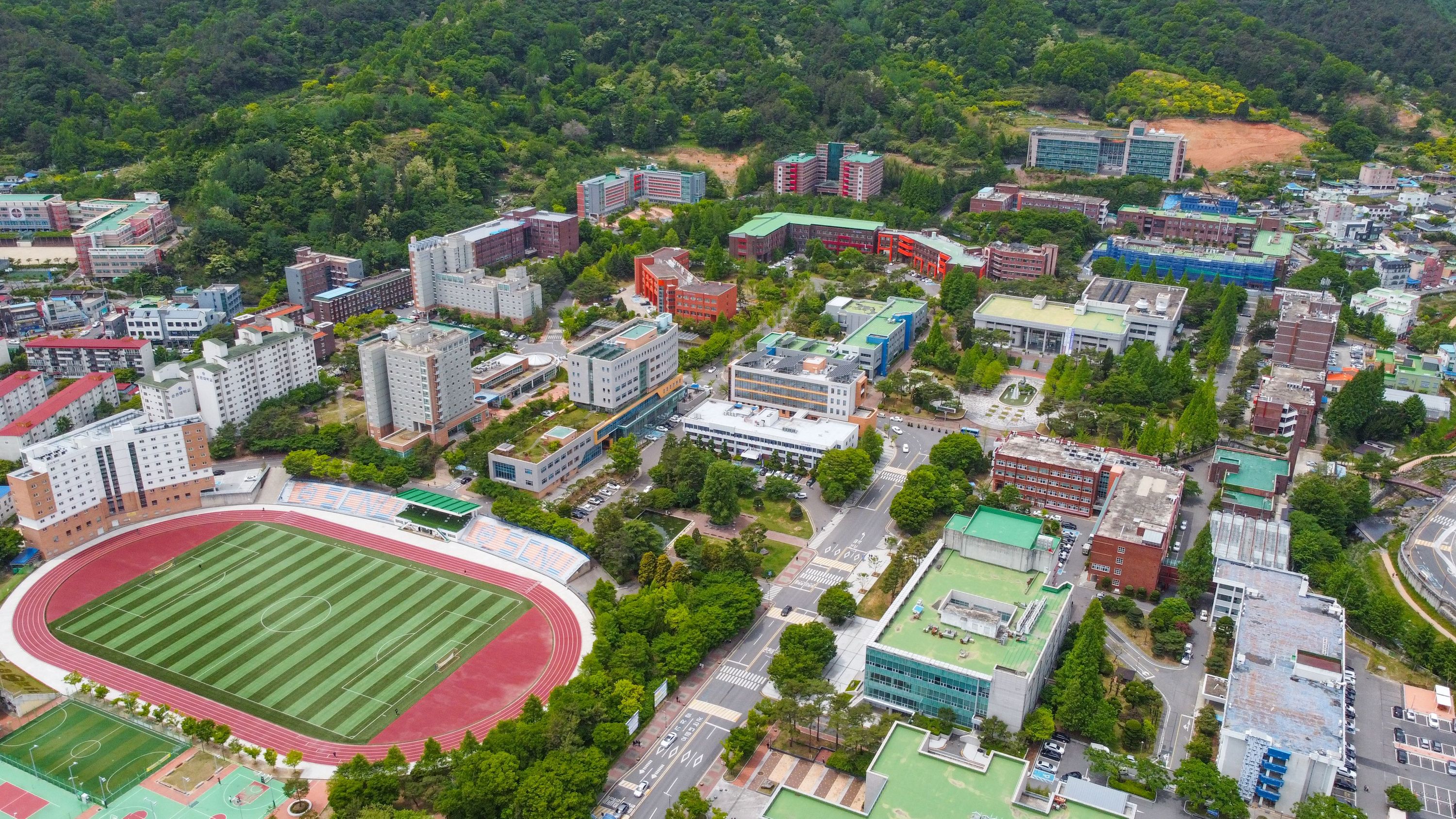 Sunchon National Universityのキャンパス