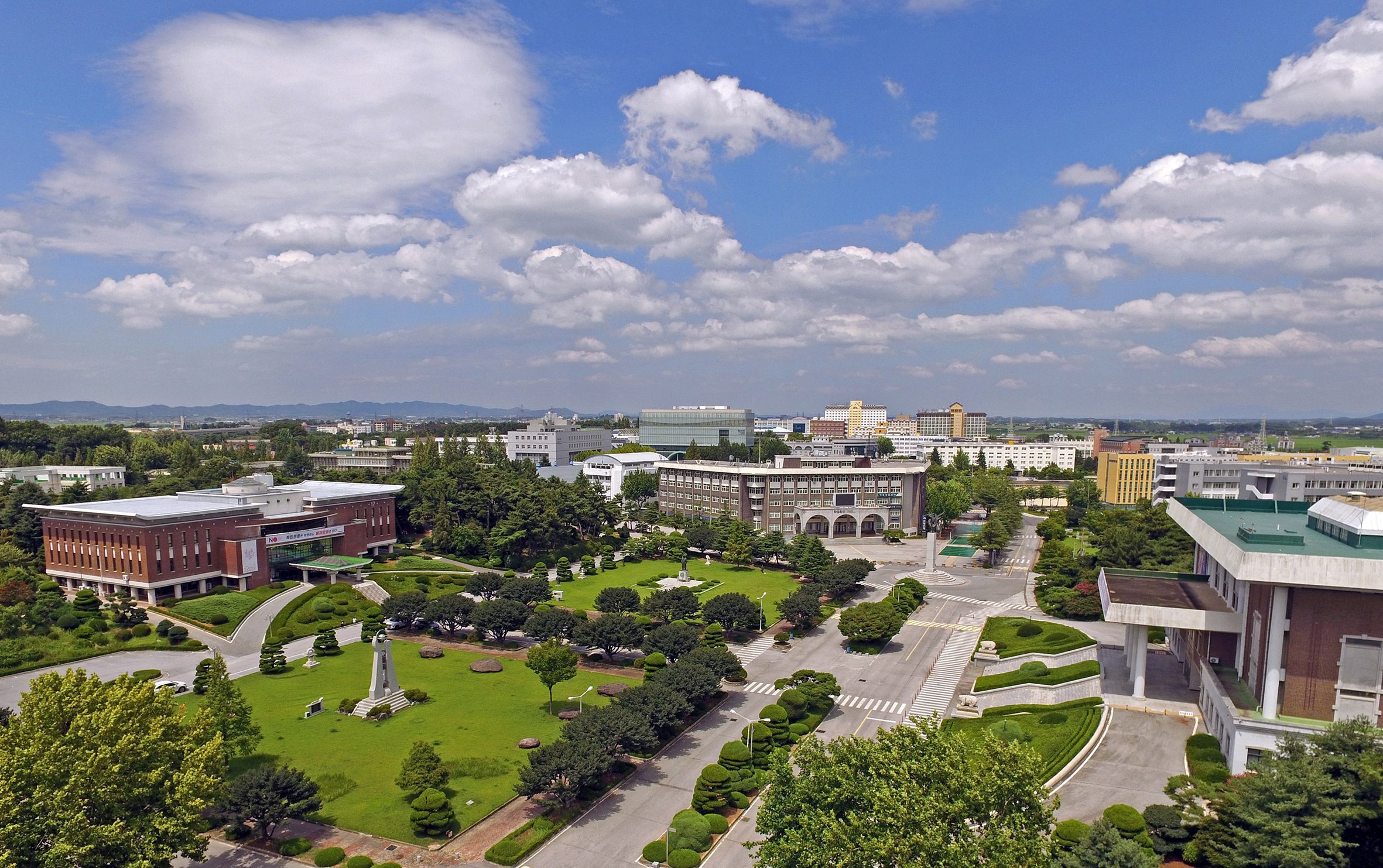 Wonkwang Universityのキャンパス